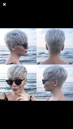 Blond Pixie, Hair Styles 2017, Penteado Cabelo Curto, Short Pixie Cut, Short Hairstyle, Short Styles, Blonde Pixie, Short Hair Styles Pixie