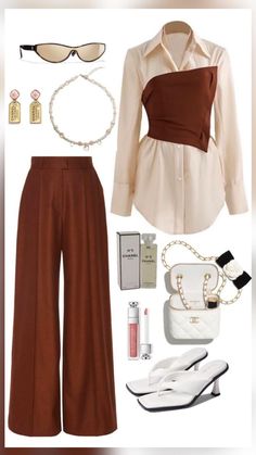 Chique Outfit, Woman Suit Fashion, Classy Work Outfits, Classy Casual Outfits, Stylish Work Outfits, Modest Fashion Outfits, Looks Chic, Professional Outfits, Business Casual Outfits