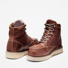 Interchangeable Wardrobe, Ways To Lace Shoes, Boots Timberland, Rugged Leather, Timberland Pro, Rugged Style, Work Boots Men, Work Boot, Fit Ideas