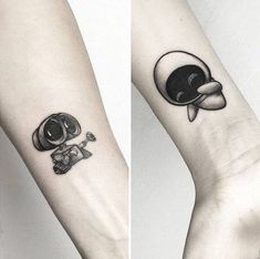 two tattoos on the arms of people with different types of tattoos and their meaningss