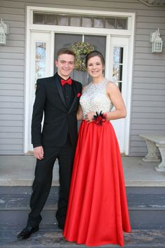 Black Tux With Red Bow Tie, All Black Suit With Red Bow Tie, Black Suit With Red Bow Tie, All Black Suit With Red Tie, Black Suit Red Bow Tie, Prom Tux Ideas, Black And Red Tuxedo, Prom Tuxedo Ideas