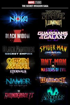 the title sequence for the movie's titles