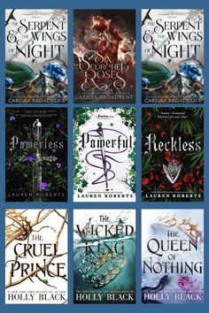 six books in one series, each with different covers