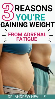 Adrenal fatigue related weight gain is a common unexplained symptom of adrenal fatigue that can be very frustrating for my patients.  Read this post to learn how stress response dysfunction can lead to weight problems.  Ready to heal your adrenal fatigue & reduce high cortisol weight gain?  Learn all about losing weight with adrenal fatigue here & reach out to learn how to fix adrenal fatigue today! Adrenal Dysfunction, Adrenal Fatigue Symptoms, High Cortisol, Adrenal Health, Weight Problems, To Gain Weight, Chronic Fatigue