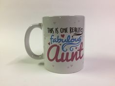 this is one really fabulous mug that says fabulous as it sits on a white surface