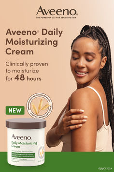 Upgrade your self-care routine to include new Aveeno® Daily Moisturizing Cream. It's formulated with an indulgent combination of prebiotic oat and shea butter, and it's clinically proven to hydrate for 48 hours. Beanie Hairstyles, Simple Prom Hair, Hair Up Or Down, Christmas Nail Art Designs, Pinterest Hair, Festival Nails, Moisturizing Cream, Smoother Skin, Christmas Nail Designs