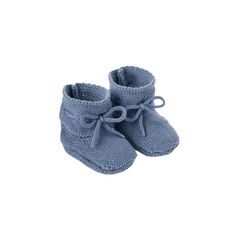 These comfortable hand-crocheted booties are the perfect, soft-sided shoe for every little one's tiny toes. The soft knitting feels dreamy on those sensitive baby feet. These adorable, cotton garter knit booties blend fashion and comfort for every little adventurer. 100% cotton Hand crocheted Fits 0-12 months Adjustable drawstring bow Damp wipe to clean Cozy Knitted Booties With Round Toe, Cozy Hand Knitted Round Toe Booties, Casual Hand Knitted Round Toe Booties, Cute Knitted Round Toe Booties, Cute Hand Knitted Round Toe Booties, Knit Baby Booties, Knitted Booties, Elegant Baby