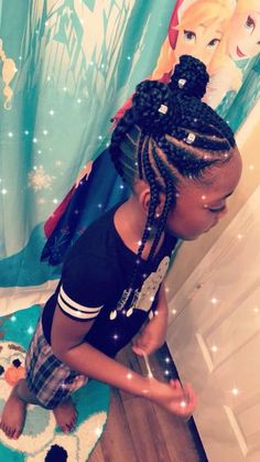 Children Cornrow Hairstyles Natural Kids, African American Kids Hairstyles, Natural Kids