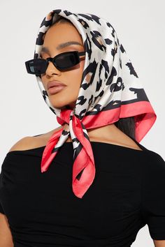 Available In Blue And Red Head Scarf Leopard Print Color block Silky Material Disclaimer: Pattern Placement Will Vary 100% Polyester Imported | Cheetahs Are Winners Head Scarf in Red by Fashion Nova Red Head Scarf, Sunglasses Photography, Men Shades, Head Scarfs, Mens Luxury Lifestyle, Tie A Scarf, Eyewear Glasses, Mood Images