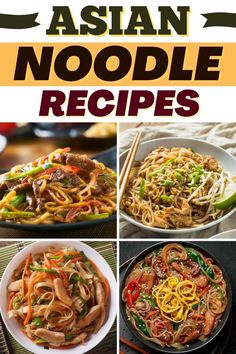 Try these Asian noodle recipes for an authentic experience at home! From pad Thai to lo mein to kung pao, these yummy dishes can't be topped. Thai Noodles Recipe, Thai Food Dishes, Thai Recipes Noodles, Asian Noodle Dishes, Thai Peanut Chicken, Pad Thai Noodles, Asian Noodle Recipes, Asian Noodle, Chicken Chow Mein