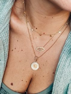 3-Necklace Layering Extension Chain curated on LTK Chain Layering, Teaching Outfits, Necklace Layering, Mother’s Day, Layering, Chain, Tattoos