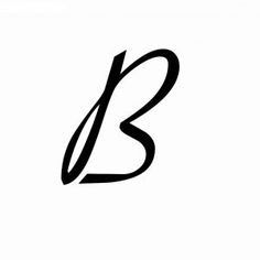 the letter b is inscribed in black ink