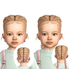 Remi Hair For Toddlers - The Sims 4 Create a Sim - CurseForge Cc Sims 4 Infants Hair, Baby Cc Sims 4 Hair, Sims 4 Toddler Hair Cc Patreon, Baby Hair Sims 4 Cc, Sims 4 Cc Hair Toddler Girl, Curse Forge Sims 4, The Sims 4 Infant Cc Hair, Sims Cc Infant Hair