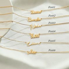 Personalized Name Necklace,Name Jewelry,Custom Dainty Name Necklace,Personalized Gift,Gift for her,Bridesmaid Gifts,Christmas gift M E A N N I N G F U L- G I F T A meaningful gift for your mother, sister, friend, bridesmaid or loved one, Personalized name necklace, a perfect gift for birthday gifts,Wear it around her neck and keep it close to your heart♥ C U S T O M - F L O W E R - N E C K L A C E - Finish ; Silver Plated - Gold Plated - Rose Gold Plated - Necklace Length: 14''- 16''- 18''- 20'' Sterling Silver Name Necklace For Wedding With Adjustable Chain, Wedding Name Necklace In Sterling Silver With Adjustable Chain, Wedding Sterling Silver Name Necklace With Adjustable Chain, Silver Name Necklace With Adjustable Chain As A Gift, Dainty Customized Necklace For Wedding, Elegant Customizable Charm Necklaces For Birthday Gift, Customized Dainty Necklace For Weddings, Elegant Customized Charm Necklaces For Birthday, Elegant Customized Charm Necklaces For Gift