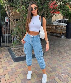 Top Moda, Tumblr Outfits, Foto Poses, Locker Room, Cute Summer Outfits, Casual Summer Outfits, Looks Vintage, Outfits Casuales, Moda Fashion