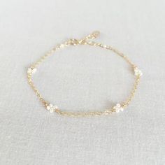 Nefertari Ombre Sapphire Bracelet | S for Sparkle Pearl Bracelet Gold, Jewelry Essentials, Sapphire Bracelet, Fresh Water Pearl, Girly Jewelry, June Birth Stone, Sterling Silver Bead, How To Make Beads, Chains Jewelry