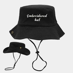 Travel is, even if it is the same world, you find the world is not the same. Personalize these comfortable and stylish bucket hats with your favorite text. A customized bucket hat is a great way to show off your style on the go. Unique gifts for any occasion such as Mother's Day, Father's Day, Birthday gifts, Bachelor parties, family gatherings, camping trips and more. Not only can we customize the text, but also the logo. customize the exclusive hat for your lovely team! It will surely make you Wide Brim Hat With Embroidered Logo For Outdoor, Adjustable Wide Brim Bucket Hat With Embroidered Logo, Black Wide Brim Hat With Embroidered Logo, Adjustable Bucket Hat With Embroidered Logo And Flat Brim, Adjustable Flat Brim Bucket Hat With Embroidered Logo, Adjustable Bucket Hat With Embroidered Logo, Adjustable Bucket Hat With Embroidered Logo And Short Brim, Embroidered Logo Bucket Hat, Camping Hat