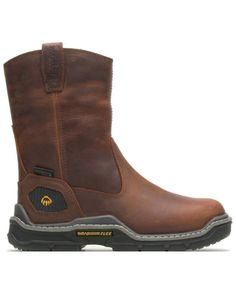 Wolverine Men's Raider Durashocks Waterproof Western Work Boots - Composite Toe, Brown The Wolverine, Western Work, Store Hours, Get Directions, Work Boots, Full Grain Leather, Rubber Rain Boots, Phone Numbers, Cool T Shirts