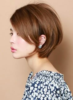 Kort Bob, Ideas Haircut, Short Shag Haircuts, Bob Hairstyles For Thick, Short Brown Hair, 짧은 머리, Blonde Bobs, Short Bob Hairstyles, Hair Today