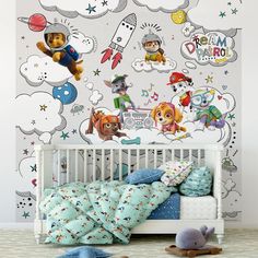 the paw patrol wall decals are perfect for any child's bedroom or playroom