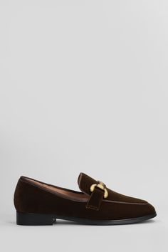 Vela Loafer Loafers in brown velvet, round toe, slip on, horsebit detail, textured leather, leather sole, gold hardware, 100% velvet, Made in Spain Brown Velvet, Sneaker Wedge, Manolo Blahnik, Prada Bag, Valentino Garavani, Shoe Brands, Loafer Shoes, High Heel Shoes, Flat Shoes Women