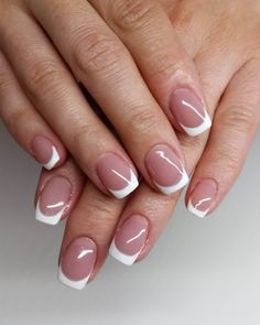 Awesome french nails gallery! France Nails, Pedicure Art, Nail Art French, French Tip Nail Art, Emerald Nails, Opal Nails, Manicure Designs, French Manicure Designs, Nail Designs Pictures