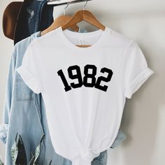 Vintage 1984 Shirt, 40th Bday Gifts Women, 40th Birthday Themes For Women, 40th Birthday Ideas For Women Themes, 40th Birthday Ideas For Women, 1984 Birthday, 1984 Shirt, Birthday Festivities, Birthday Sweater