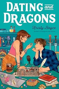 the cover of dating and dragon's by frisby boyce, illustrated by david