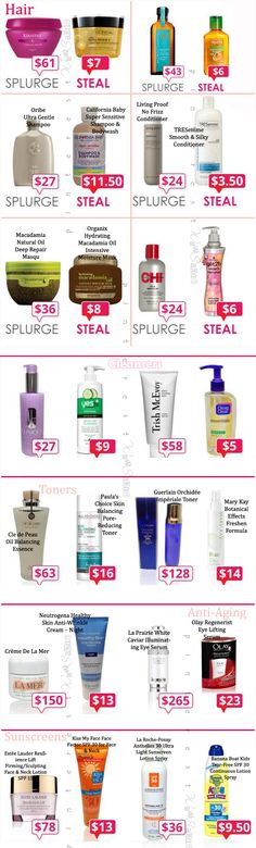 beauty product dupes Make Up Spray, Haut Routine, Flawless Makeup, Too Faced, Hair Skin, Hair Products, Beauty Secrets