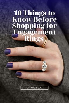 Unless you’ve got a family heirloom at the ready, figuring out how to buy an engagement ring, much less the ring of your person’s dreams, isn’t a simple task. And while there’s no right or wrong way to do it, we’ve learned a few things over the years that can help you get there with as little panic as possible. Let’s break it down. Right Or Wrong, Your Person, Buying An Engagement Ring, Family Heirloom, Things To Know, Over The Years