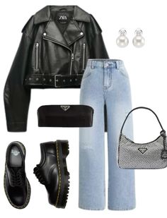 #fashion #fashionstyle #fashionista #fashionable #style #stylish #styleideas #styleblogger #stylefashion #outfits #outfitideas #outfitstyle #outfitgoals #outfitideasforwomen #outfittrends #datenight #datenightoutfits #casual #casualstyle #casualoutfit #casualchicstyle #leatherjacketoutfit Leather Jacket Outfit, Leather Jacket Outfits, Jacket Outfit, Cute Everyday Outfits, Casual Chic Style, Outfit Goals, Date Night Outfit, Everyday Outfits, Jacket Outfits