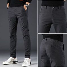 Sport Coat And Jeans, Capsule Wardrobe Men, Wardrobe Men, Grey Pants Men, Guys Fashion Casual, Outfit Pants, Guys Fashion, Classic Pants