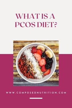 In this post you’ll learn about the PCOS diet! Learning about the foods to support PCOS naturally is one way to alleviate symptoms, promote hormone balance, and stabilize your menstrual cycle. Find more PCOS tips and natural hormone remedies at composednutrition.com. Fertility Foods, Natural Hormones, Fertility Boost, Registered Dietitian Nutritionist, Fiber Rich Foods, Foods To Eat