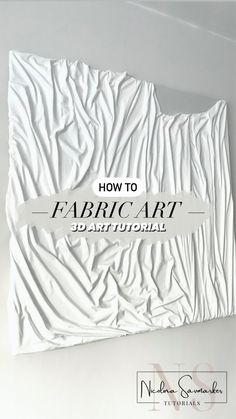 how to fabric art in 3 easy steps