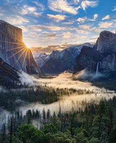 the sun shines brightly over yosep valley in yosep national park