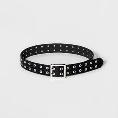 Edgy Classic Style, Edgy Classic, Grommet Belt, Double Buckle Belt, Silver Belt Buckle, Silver Belt, Western Belt, Silver Belts, Studded Belt