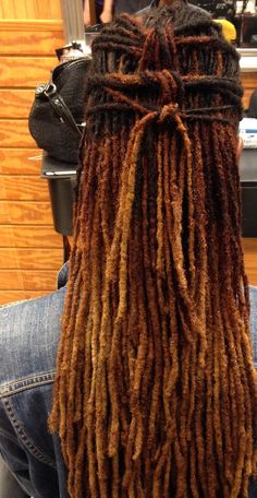 Simple Loc Styles, Long Loc Styles, Dreads Girl, Hair Locks