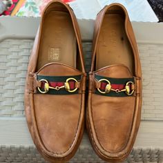 Reposhing These Gorgeous Gucci Driving Loafers! They’re In Great Condition, But I Have High Arches So They Didn’t Fit Me Right. Comment If You Have Questions Or Want More Photos! High Arches, Gucci Loafers, Shoes Gucci, Driving Loafers, Gucci Shoes, Flat Shoes Women, More Photos, Loafer Flats, Camel