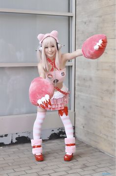 Sonico Gloomy Bear, Gloomy Bear Cosplay, Nikon Z9, Super Sonico, Gloomy Bear, Bear Cute, Rave Fashion, Bear Outfits, Makeup Clothes