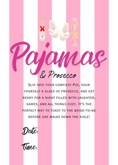 a pink and white striped background with the words paginaas and princesses on it