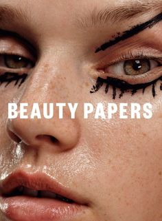 Leila Goldkuhl Is Lensed By Paola Kudacki In 'Plasticity' For Beauty Papers Magazine S/S 2016 Beauty Papers, Inspi Photo, Artsy Makeup, Geometric Face, Make Up Inspiration, Metal Magazine, Photography Beauty