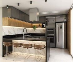 Dining Room Design Luxury, Kitchen Sink Design, Condo Kitchen, Small Modern Home