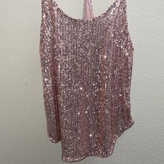 Never Worn Vs Rose Gold Sequin Top Size Small Rose Gold Sequin Top, Gold Sequin Top, Rose Gold Sequin, Gold Sequin, Sequin Top, Victoria's Secret Pink, Victoria Secret, Secret Pink, Sequin