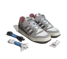 Adidas Forum 84 Low Home Alone 2- ID4328 - Size 11.5 M Home Alone 2, Adidas Forum Low, Adidas High, Turf Shoes, Forum Low, Adidas Cloudfoam, Adidas Forum, Adidas Sneaker, Knit Sneakers