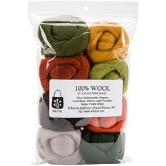 the wool company 100 % wool, assorted colors