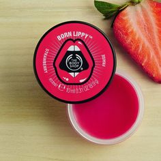 Lip Balm Brands, Strawberry Lip Balm, Body Shop At Home, Strawberry Seed, Facial Products, Soften Lips, Best Lip Balm, Hydrating Lip Balm, Lip Butter