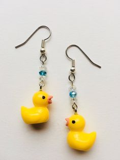 Girls duck earrings Duck Earrings, Girls Earrings