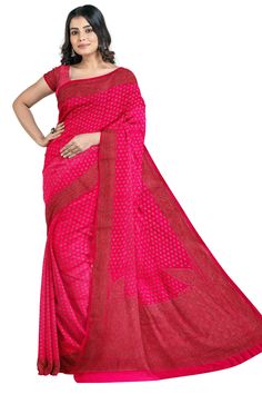 Banarasi Semi Dupion silk Saree  with Blouse | Dupion Banarasi Wedding saree | Banarasi Exclusive silk saree Product Detail: Design Details: Banarasi Semi Dupion saree With Blouse Piece.  Size & Fit: Length: 5.5 meters plus 0.8 Meter blouse piece Width: 1.06 meters (approx) Saree Weight : 0.650 gms Material and care: Saree Type : Banarasi Saree Fabric: Semi Dupion Blouse Fabric: Semi Dupion Blouse Type: (Without Stitch and Stitch) Dry-clean first time there after machine wash or hand wash. Shipp Jamawar Blouse Piece For Puja, Festival Jamawar Blouse Piece, Pre-draped Jamawar Saree For Festivals, Jamawar Pre-draped Saree For Traditional Ceremonies, Tussar Silk Blouse With Bandhani Print, Wedding Banarasi Silk Saree With Bandhani Print, Banarasi Wedding Saree, Banarasi Sari, Dupion Silk Saree