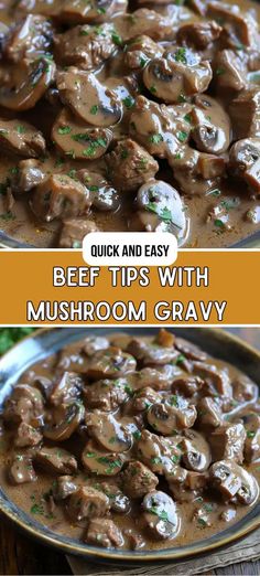 mushroom gravy is an easy and delicious side dish for any meal it's made from scratch