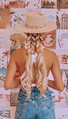 Cowgirls Hairstyles, Country Hairstyles, Lack Of Color, Estilo Country, Trendy Beach